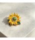 XSB302 - Elegant Sunflower Brooch